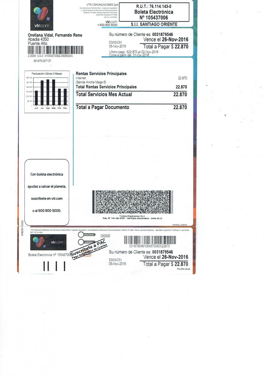 Vtr Mal Servicio Incumplimiento Servicio Instalacion Reclamos Cl