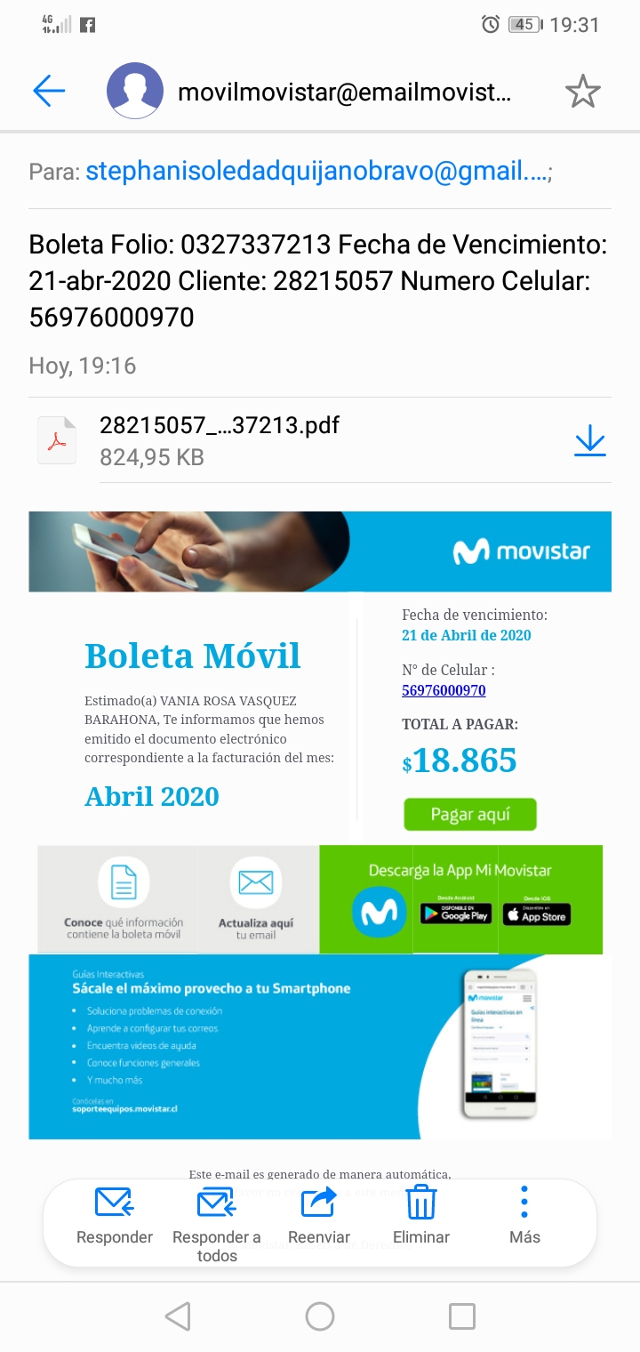 A Que Numero Llamo A Movistar Movistar - Cobranza | RECLAMOS.CL