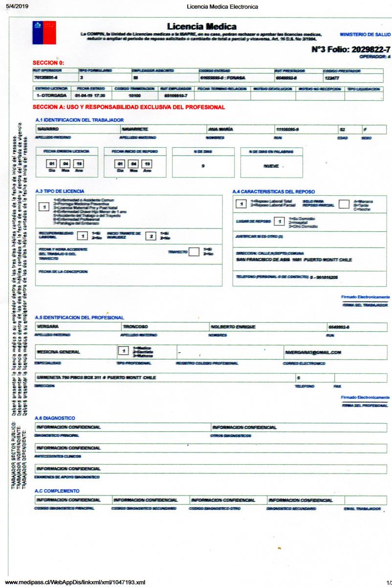 Compin Pago Licencia Medica Compin Reclamoscl 1872